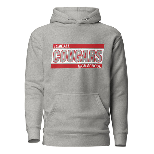 Tomball Cougars Premium Grey Hoodie - Design 72