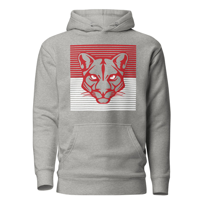 Tomball Cougars Premium Grey Hoodie - Design 27