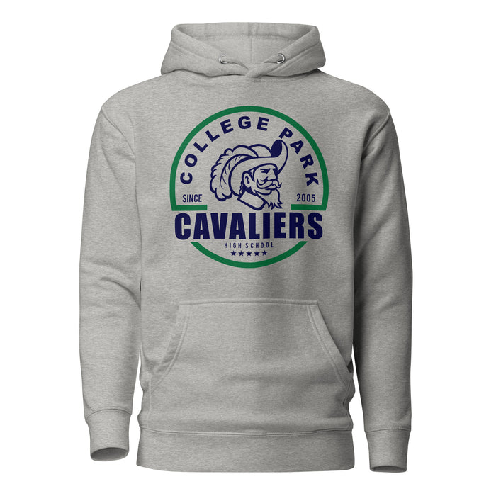 College Park Cavaliers Premium Grey Hoodie - Design 04