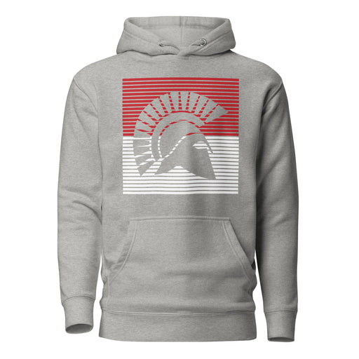 Cypress Lakes Spartans Premium Grey Hoodie - Design 27