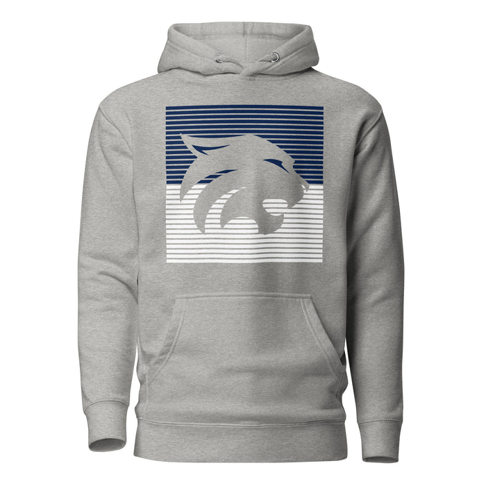 Tomball Memorial Wildcats Premium Grey Hoodie - Design 27