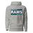 Cypress Ridge Rams Premium Grey Hoodie - Design 98