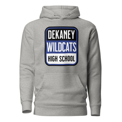 Dekaney Wildcats Premium Grey Hoodie - Design 01