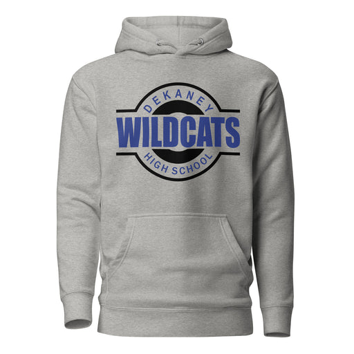 Dekaney Wildcats Premium Grey Hoodie - Design 11