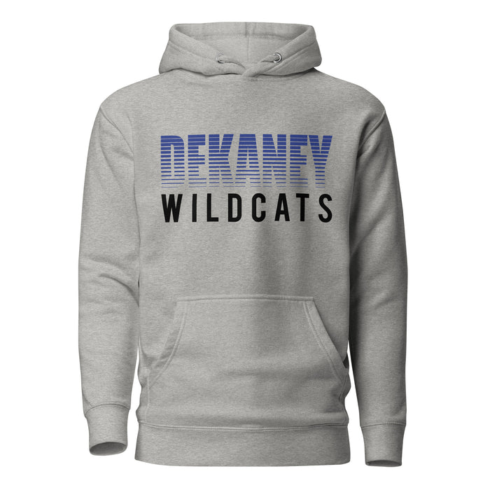 Dekaney Wildcats Premium Grey Hoodie - Design 24