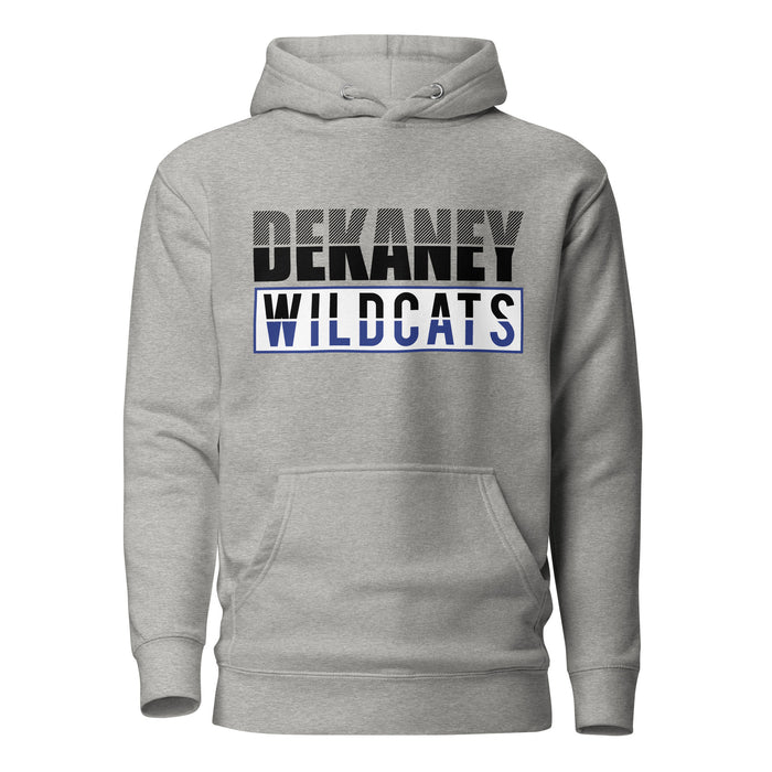 Dekaney Wildcats Premium Grey Hoodie - Design 31