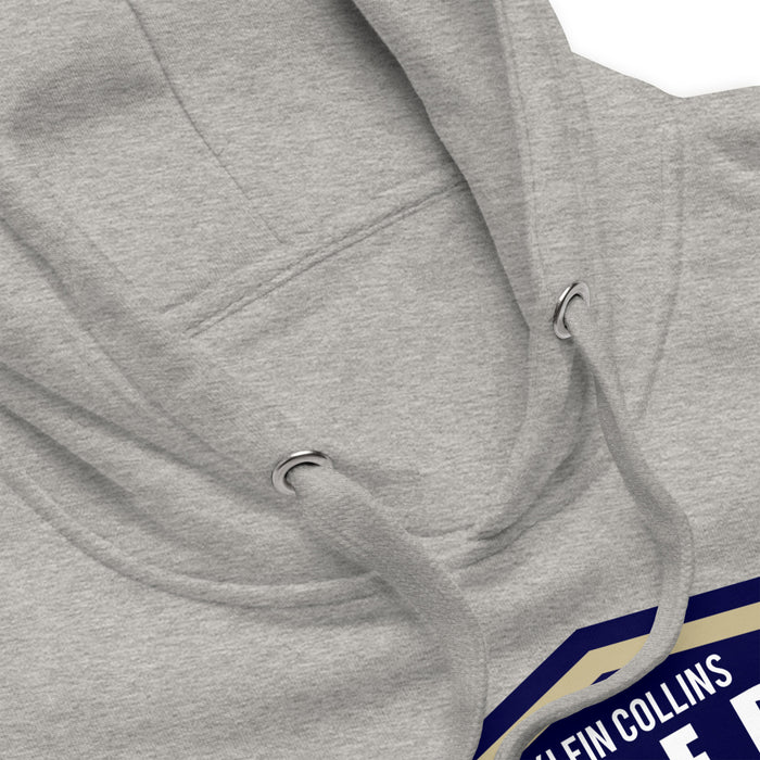 Klein Collins Tigers Premium Grey Hoodie - Design 14