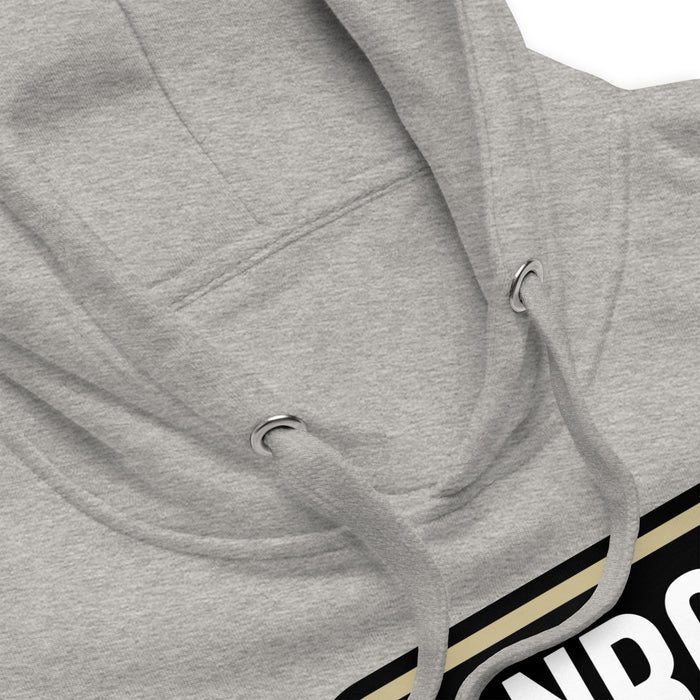 Conroe Tigers Premium Grey Hoodie - Design 01