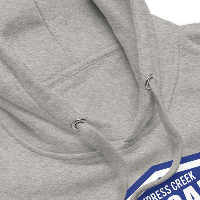 Cypress Creek Cougars Premium Grey Hoodie - Design 14