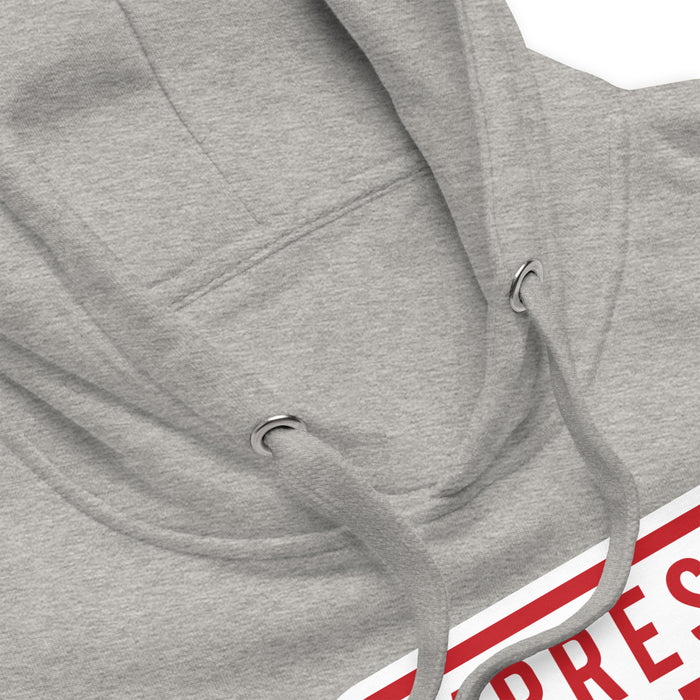 Cypress Lakes Spartans Premium Grey Hoodie - Design 01