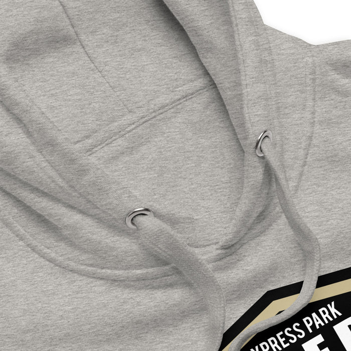 Cypress Park Tigers Premium Grey Hoodie - Design 14