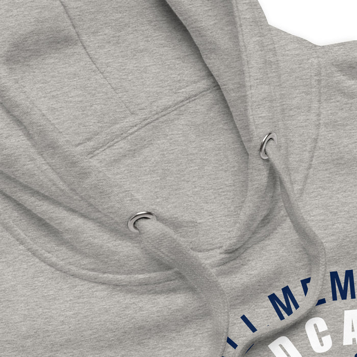 Tomball Memorial Wildcats Premium Grey Hoodie - Design 16