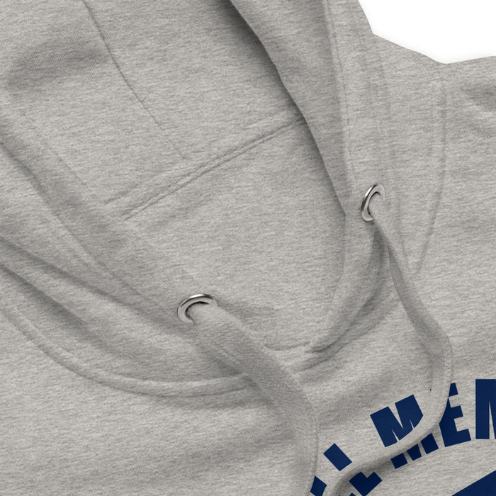 Tomball Memorial Wildcats Premium Grey Hoodie - Design 19