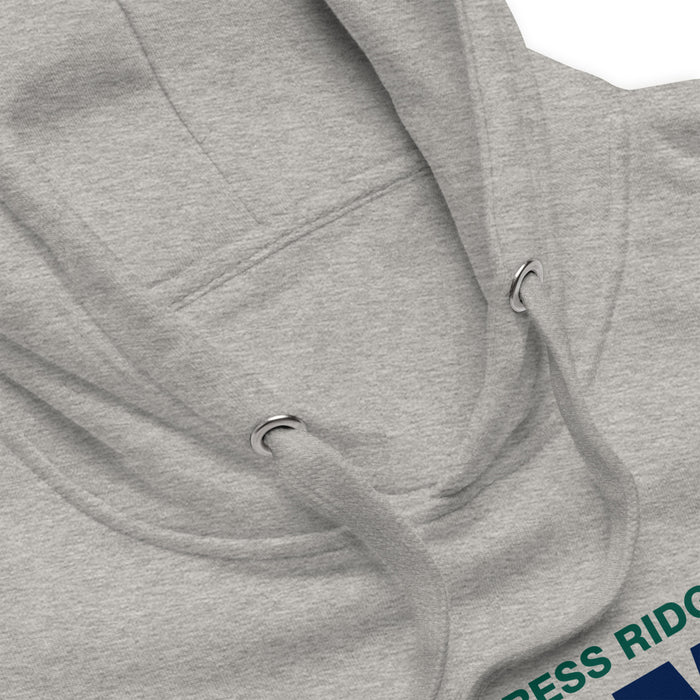 Cypress Ridge Rams Premium Grey Hoodie - Design 49