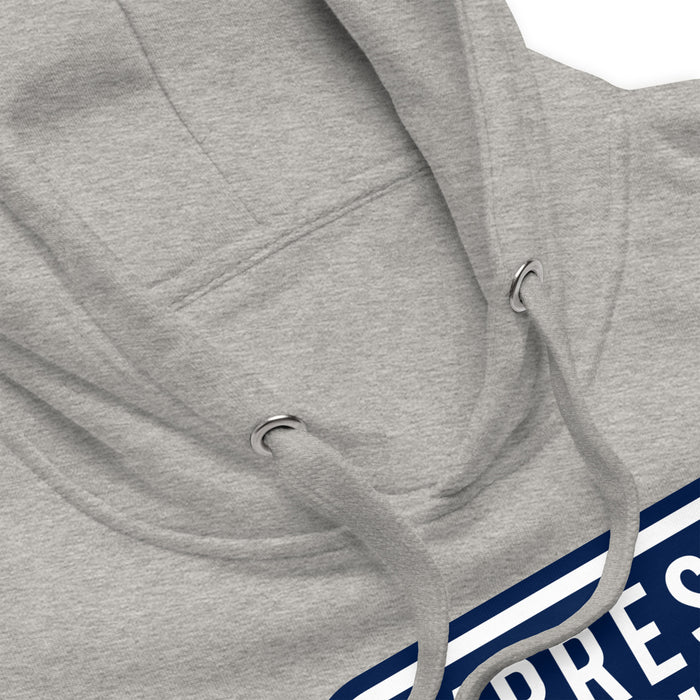 Cypress Springs Panthers Premium Grey Hoodie - Design 01