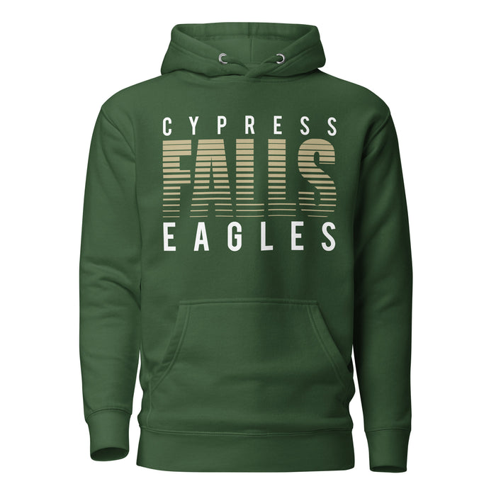 Cypress Falls Eagles Premium Forest Green Hoodie - Design 24