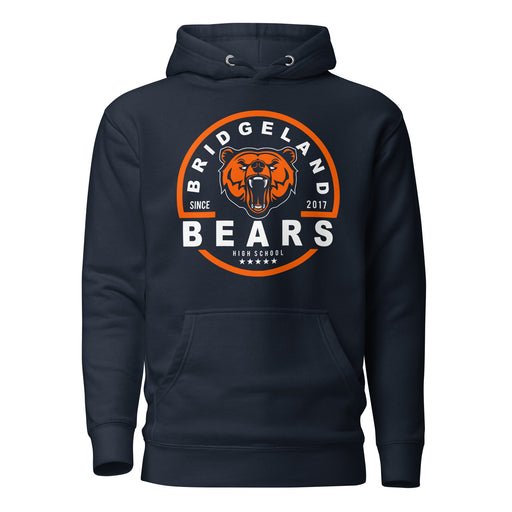 Bridgeland Bears Premium Navy Hoodie - Design 04