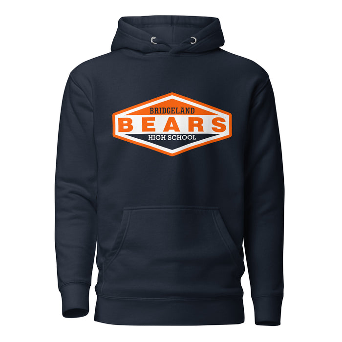 Bridgeland Bears Premium Navy Hoodie - Design 09