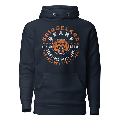 Bridgeland Bears Premium Navy Hoodie - Design 16