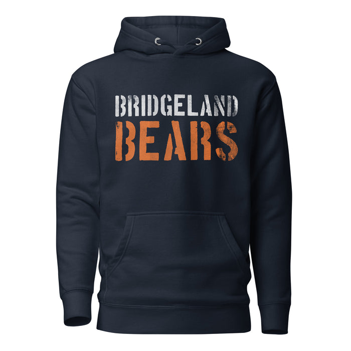 Bridgeland Bears Premium Navy Hoodie - Design 17