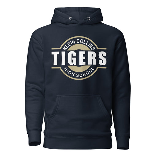 Klein Collins Tigers Premium Navy Hoodie - Design 11