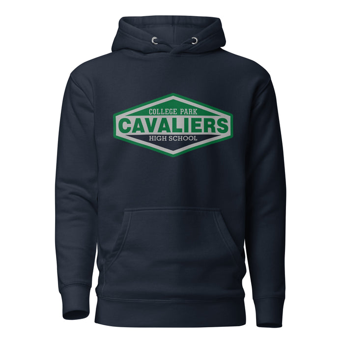 College Park Cavaliers Premium Navy Hoodie - Design 09