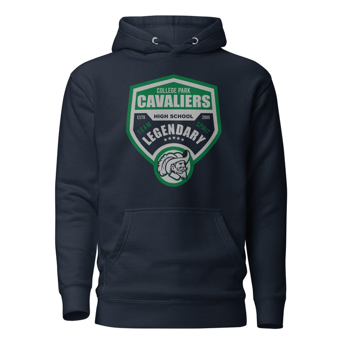 College Park Cavaliers Premium Navy Hoodie - Design 14