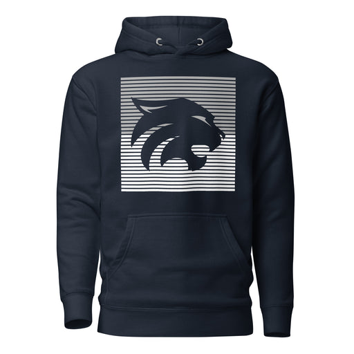 Tomball Memorial Wildcats Premium Navy Hoodie - Design 27