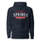 Cypress Springs Panthers Premium Navy Blue Hoodie - Design 21