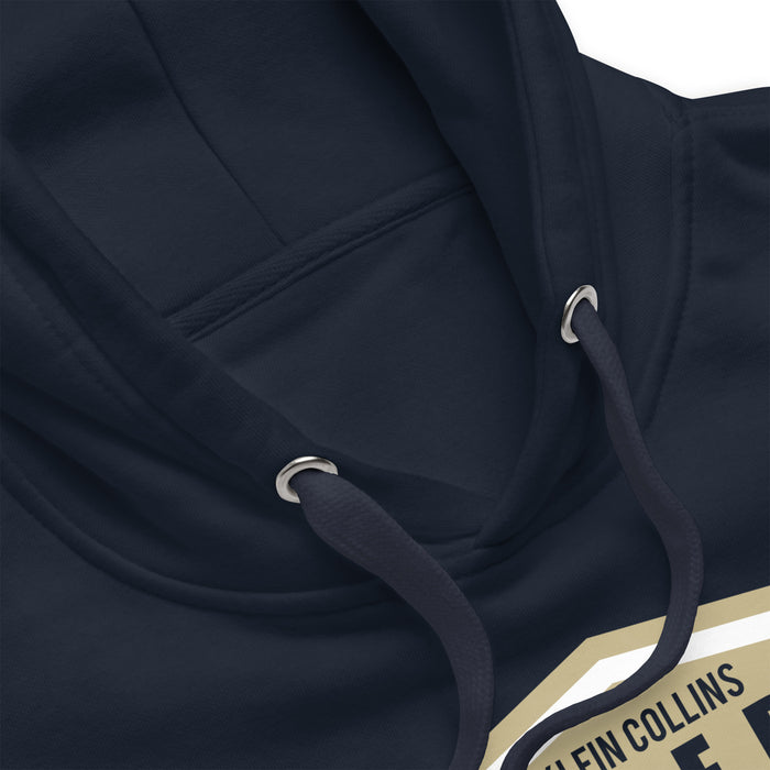 Klein Collins Tigers Premium Navy Hoodie - Design 14