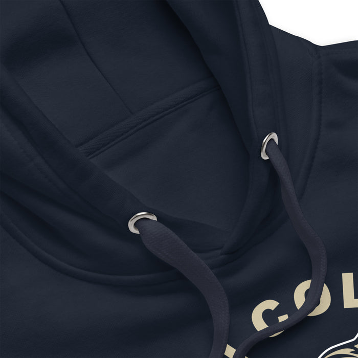 Klein Collins Tigers Premium Navy Hoodie - Design 19