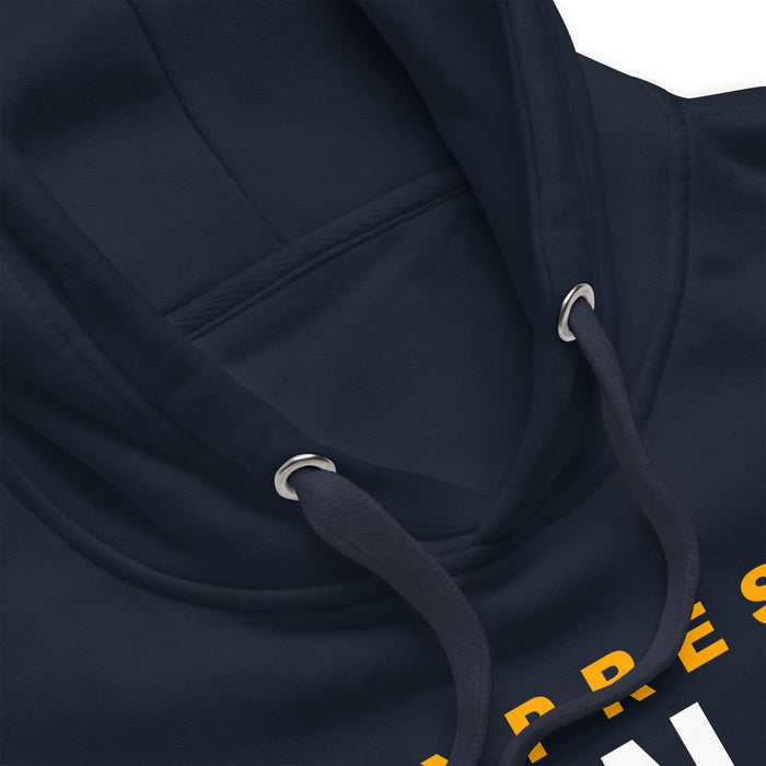 Cypress Ranch Mustangs Premium Navy Hoodie - Design 03