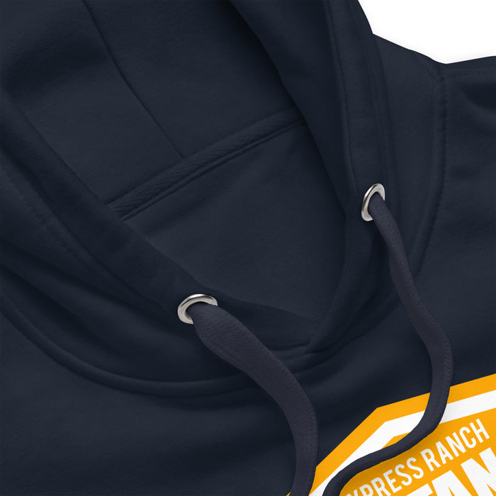 Cypress Ranch Mustangs Premium Navy Hoodie - Design 14