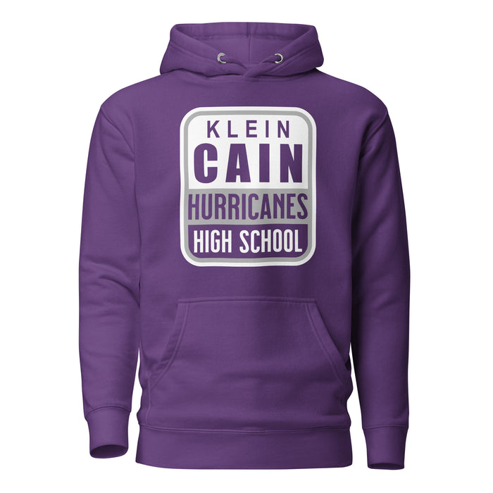 Klein Cain Hurricanes Premium Purple Hoodie - Design 01