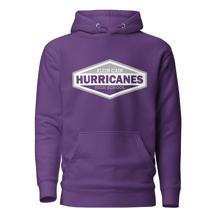 Klein Cain Hurricanes Premium Purple Hoodie - Design 09