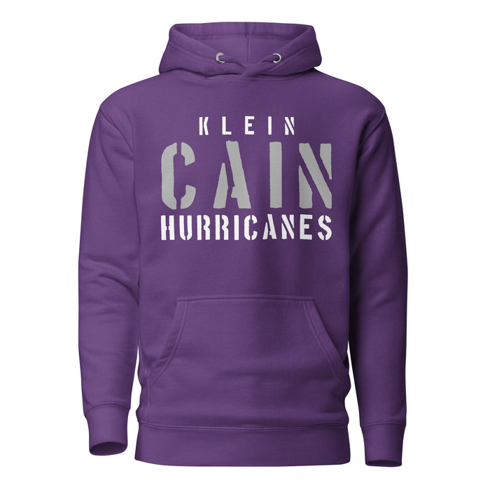 Klein Cain Hurricanes Premium Purple Hoodie - Design 17