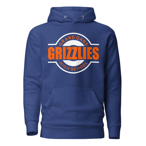 Grand Oaks Grizzlies Premium Royal Hoodie - Design 11