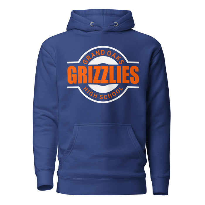 Grand Oaks Grizzlies Premium Royal Hoodie - Design 11