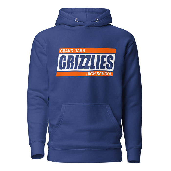 Grand Oaks Grizzlies Premium Royal Hoodie - Design 72