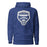 Cypress Creek Cougars Premium Royal Blue Hoodie - Design 14