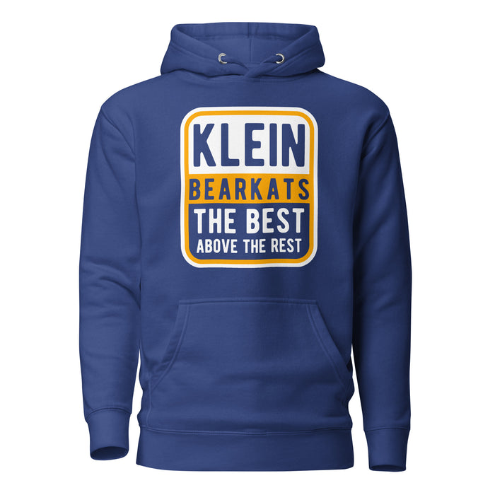 Klein Bearkats Premium Royal Blue Hoodie - Design 01