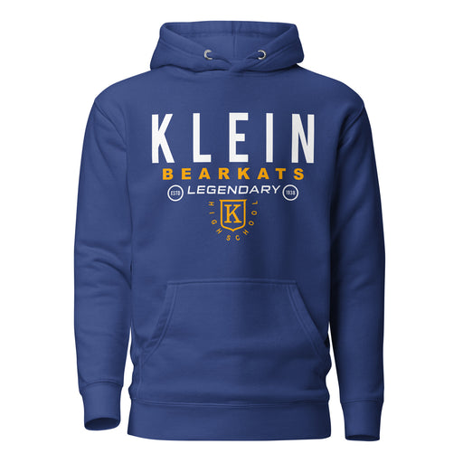 Klein Bearkats Premium Royal Blue Hoodie - Design 03