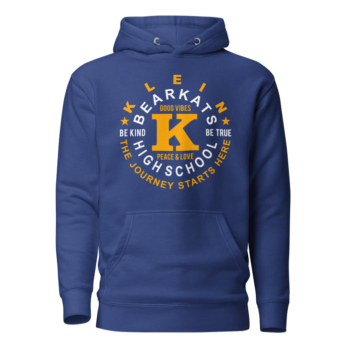 Klein Bearkats Premium Royal Blue Hoodie - Design 16