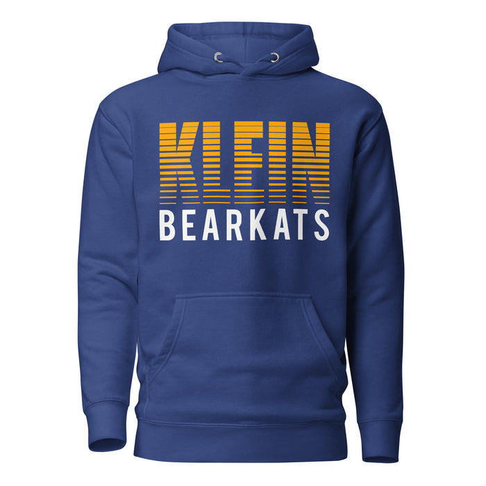 Klein Bearkats Premium Royal Blue Hoodie - Design 24