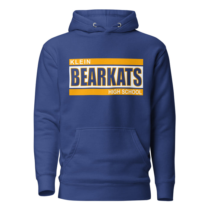 Klein Bearkats Premium Royal Blue Hoodie - Design 98