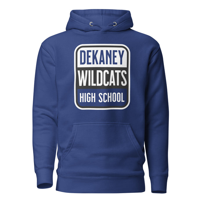 Dekaney Wildcats Premium Royal Hoodie - Design 01