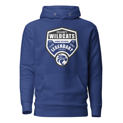 Dekaney Wildcats Premium Royal Hoodie - Design 14