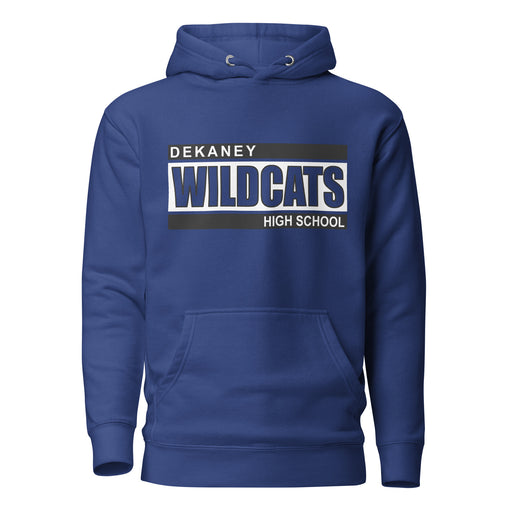 Dekaney Wildcats Premium Royal Hoodie - Design 98